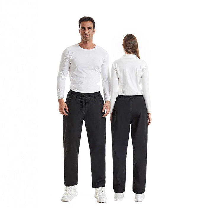 越境用の新しいヒーティングパンツ。寒さを防ぎ、暖かさを保つUSBスマート恒温電熱パンツ。冬のアウトドアやレジャースポーツに最適。