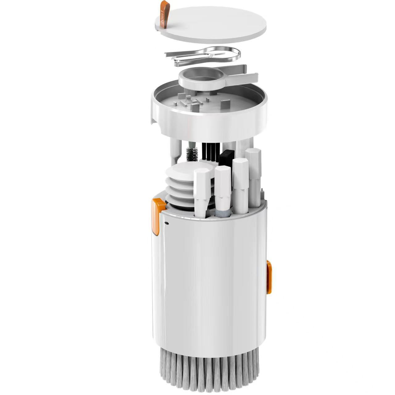 【多機能クリーニングキット】  Bluetoothイヤホン・パソコン・スマートフォン対応｜精密機器用クリーナーセット Q20