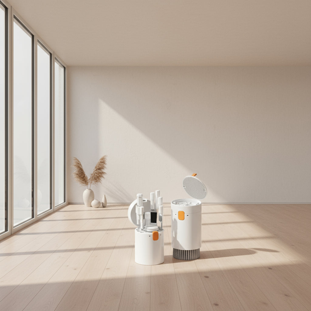 【多機能クリーニングキット】  Bluetoothイヤホン・パソコン・スマートフォン対応｜精密機器用クリーナーセット Q20